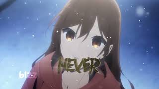 Until I Found You  Horimiya  amv typhography [upl. by Enayr]