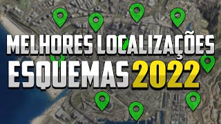 Melhores Localizações de Esquemas Atualizado  GTA Online [upl. by Nylaehs]