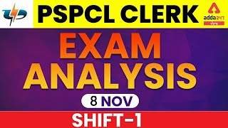 PSPCL Clerk Exam Analysis  8 Nov 2021 Shift1   PSPCL All Asked Questions Answers [upl. by Christophe20]