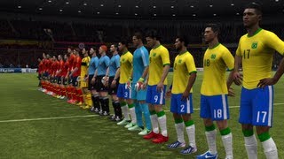 Brazil vs Spain  Confed Cup 2013 Final HD FIFA 13 [upl. by Maretz]