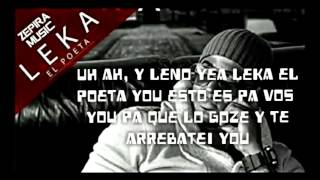 Negra de trasero grande bailaLeka él poeta Letra [upl. by Laszlo]