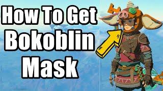 The Legend of Zelda  Tears of the Kingdom  How To Get Bokoblin Mask  The Hunt For Bubbul Gems [upl. by Leacock]