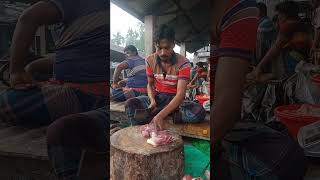 Boneless meat cutting in slice shorts butcher beef cutting viral video amazing [upl. by Etennaej49]