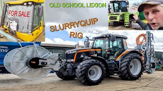 FASTRAC PROGRESS  SLURRYQUIP RIG  CLAAS AXION And TONS MORE [upl. by Ian923]