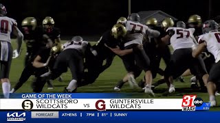 Scottsboro faces off with Guntersville in the Game of the Week [upl. by Alroi]