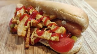 The Most Delicious Hot Dog  Hot Dog Recipe [upl. by Yroffej]