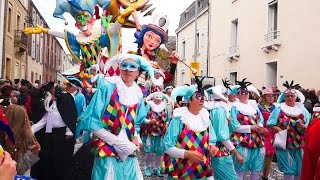 Cholet Carnaval 2017  Partie 1  Le Défilé  Version 2 [upl. by Adnawot]