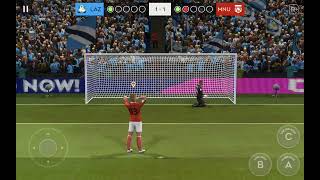 Montreux United V Lazio penalty shootout [upl. by Eilhsa868]