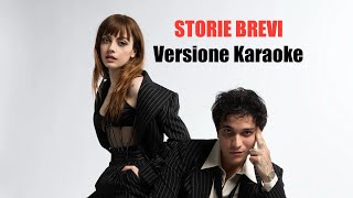 STORIE BREVI VERSIONE KARAOKE CON VOCE FEMMINILE [upl. by Inat]