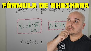 Equação do 2 grau  Fórmula de Bhaskara [upl. by Ahsilif]