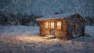 Snow Blizzard Storm Noise  Perfect for Focus Relaxation and Sleep [upl. by Cyrilla887]