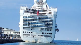 Grand Princess Melbourne to Fiji  boarding day [upl. by Einial]