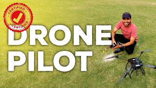 How to become Drone Pilot  Drone Training in India  Become a Certified Drone Pilot  Drone License [upl. by Einnol]