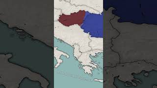 1936 Balkan War Alternative shorts trend map [upl. by Harvie]