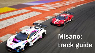 Track guide MISANO LFM licence made by a normal guy Ferrari 269 [upl. by Dolli]