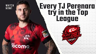 Every TJ Perenara try in Japans Top League [upl. by Akerley]