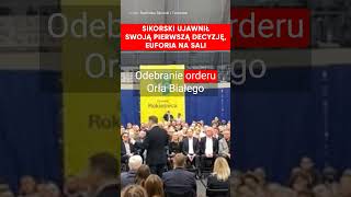 Pierwsza decyzja Sikorskiego quotJuż wiem co bym zrobił pierwszego dniaquot [upl. by Kleinstein]