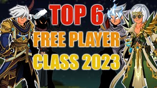 AQW Top 6 Free Player Classes 2023 [upl. by Faludi]