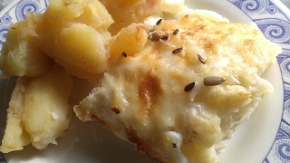 Receta Coliflor con bechamel gratinada como preparar paso a paso buenísima [upl. by Ahseele]