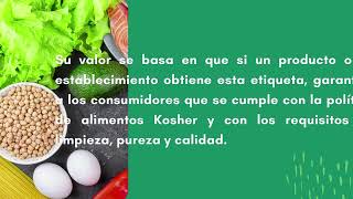 ¿Qué es la certificación Kosher [upl. by Carisa]