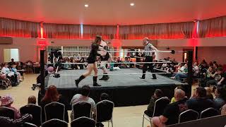 TristanSpectra vs JerryLexi House of Pain Wrestling Beeston 15624 [upl. by Eidnim947]