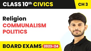 Religion  Communalism  Politics  Civics  Class 10th  Chapter 3 202324 [upl. by Chem]