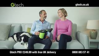 Gtech Pro cordless bagged vacuum cleaner  Advert 60 seconds [upl. by Fleisher]