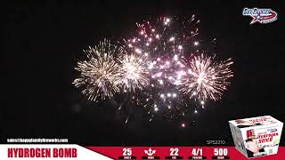 SKY PAINTER FIREWORKS 500GRAM CAKE SP52210 HYDROGEN BOMB 25 shots CAKE FIREWORKS [upl. by Latsyrhc]