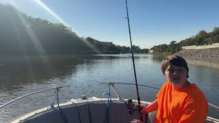 1079 MARK TWAIN boat ride Sioux City Iowa Missouri River leave from boat dock 9292024 4k Sunday [upl. by Baalman]