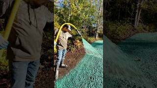 quotFastest Way to Plant Grass Discover the Power of HydroSeeding 🌱quot [upl. by Leirrad]