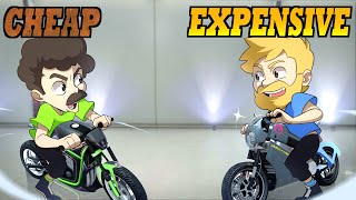 GTA 5 Cheap VS Expensive Motorcycles [upl. by Hashim]