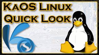 KaOS Linux Latest Release [upl. by Arratal]