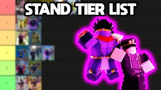 CRUSADERS HEAVEN STAND TIER LIST [upl. by Hueston]