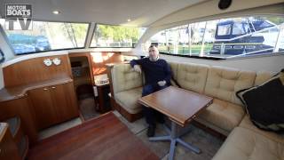 Used Broom 35CL on test with Motor Boats Monthly [upl. by Ninos278]