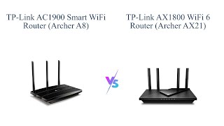 TPLink AC1900 vs AX1800 Router Comparison 📶🔥 [upl. by Daniala]