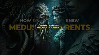 Medusa’s parents Phorcys and Ceto medusa greekmythology shorts [upl. by Dorothi119]