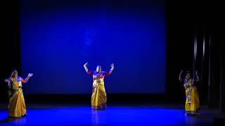 Achyutam Keshivam Dance  Sarbani Mukherjee  ICCR  Payal Dance School [upl. by Ebeohp]