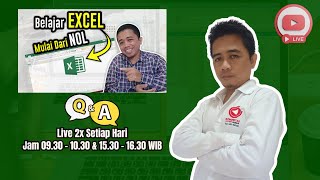 Q n A Excel  Tanya Jawab Seputar Microsoft Excel [upl. by Atterg792]