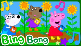 Peppa Pig  Bing Bong Garden Song Official Music Video [upl. by Oile677]