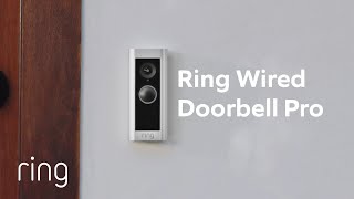 Ring Wired Doorbell Pro Formerly Video Doorbell Pro 2  Featuring Advanced 3D Motion Detection [upl. by Eiram]