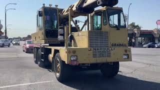 Spotted a Gradall Nardulli Road Construction Vehicle in Oak Lawn Illinois [upl. by Stanfill]