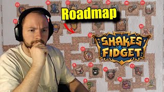 Shakes amp Fidget  Roadmap aufgelöst Paladin Neue Dungeon Welt ect 1844 SFGame [upl. by Ginsburg]