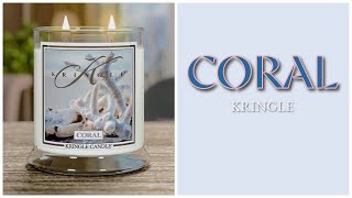 Coral 🪸 from Kringle 🪸 candle comparison and review [upl. by Eenaej906]