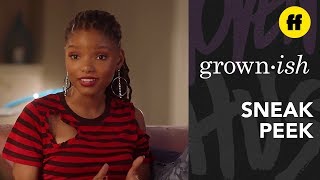 grownish Season 2  Sneak Peek Are Zoey and Luca Relationship Goals  Freeform [upl. by Klinger4]