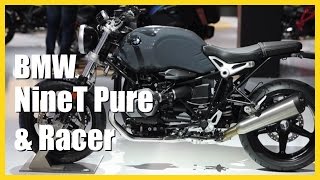 Nouveauté 2017  Cologne  BMW NineT Pure amp Racer [upl. by Coumas]