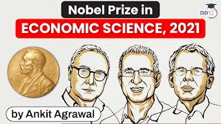 Nobel Prize 2021 in Economic Sciences awarded to David Card Joshua Angrist and Guido Imbens of USA [upl. by Batruk248]