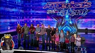 Americas Got Talent 2014 The Willis Clan Full Performance Auditions Week 2 [upl. by Ennaitsirk]