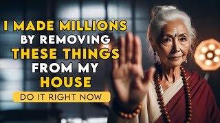 PROVEN✅ 5 Things to Eliminate from Your Home Immediately  Law of Attraction  Buddhist teachings [upl. by Zug]