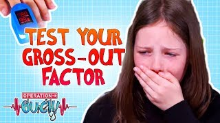 Test Your GrossOut Factor  Operation Ouch  Science for Kids [upl. by Trever]