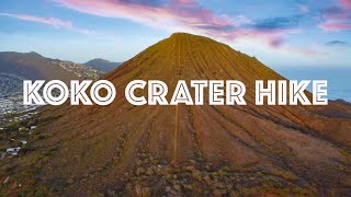 Koko Crater Hike How hard is it See for yourself Full Trail video [upl. by Siuqramed614]